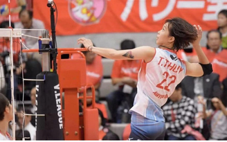 'Khủng long' bóng chuyền Trần Thị Thanh Thúy lại được mời sang Nhật Bản thi đấu