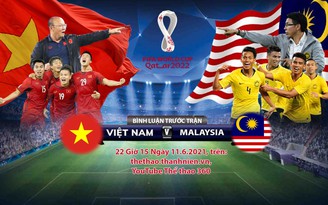 Truyền hình báo Thanh Niên bình luận trực tiếp trận tuyển Việt Nam gặp tuyển Malaysia