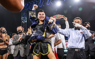 Tự hào cô bé Thu Nhi bán vé số trở thành nhà vô địch WBO thế giới