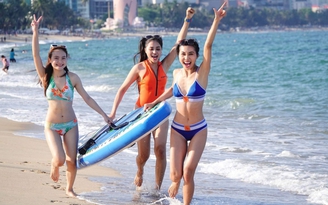 Từ ngày mai 16.10 người dân được tắm biển Nha Trang, chơi thể thao ngoài trời