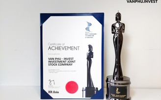 Văn Phú - Invest được vinh danh giải thưởng “Nơi làm việc tốt nhất châu Á”
