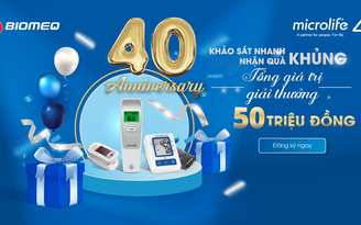 Khởi động chương trình Microlife 40 năm ‘Khảo sát nhanh - Nhận quà khủng’