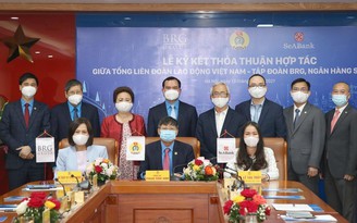 Tổng Liên đoàn Lao động Việt Nam ký hợp tác với Tập đoàn BRG, Ngân hàng SeABank