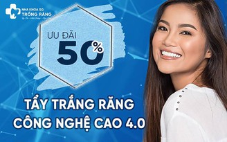 Tẩy trắng răng công nghệ cao với giá ưu đãi