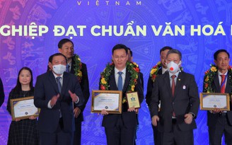 VietinBank là ‘Doanh nghiệp đạt chuẩn văn hóa kinh doanh Việt Nam’ năm 2021