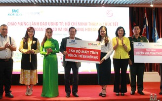 Lãnh đạo UBND TP.HCM đến thăm HDBank, Sovico, mang ‘Tết ấm tình thương’ tới cộng đồng