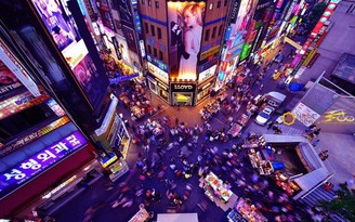 Thương phố Myeongdong sầm uất đang lớn dần giữa lòng CBD Trường Thọ