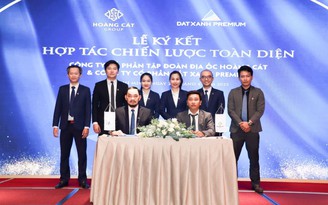 Hoàng Cát Group và Dat Xanh Premium ký kết hợp tác chiến lược toàn diện