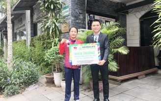 Herbalife Việt Nam thưởng nóng cho các VĐV đạt Huy chương Vàng tại SEA Games 31