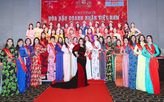 Sôi động vòng casting toàn quốc cuộc thi Hoa hậu Doanh nhân Việt Nam 2022
