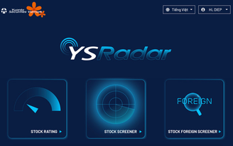 YSrardar - công cụ ưu việt hỗ trợ phân tích đầu tư của Yuanta Việt Nam