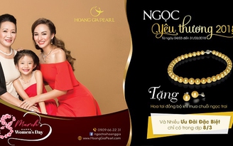 Cơ hội sở hữu quà tặng ngọc trai với chương trình ‘Ngọc yêu thương’