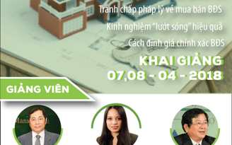 Giảng viên nổi tiếng hứa dốc hết tâm can truyền kinh nghiệm cho nhà đầu tư BĐS