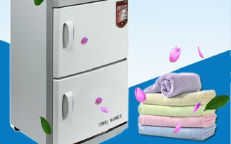 Một số tủ ủ ấm và tiệt trùng khăn các spa thường lựa chọn sử dụng