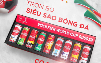 ‘Sốt xình xịch’ bộ sưu tập Coca-Cola chào World Cup cùng triệu giải thưởng hấp dẫn