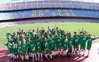 3 ngày tập huấn tại CLB Barcelona qua lời kể của 5 cầu thủ nhí