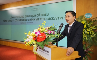 Viettel Post chào sàn UPCoM với giá 68.000 đồng/cổ phiếu