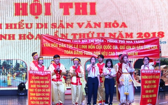 Phát huy giá trị di sản văn hóa từ học đường