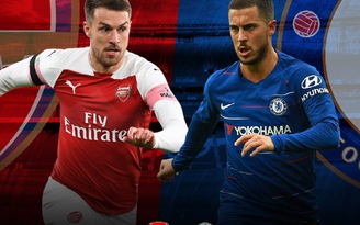 Chelsea có lợi thế ở derby London gặp Arsenal