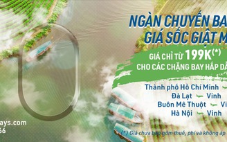 Cơ hội mua vé máy bay Bamboo Airways giá tốt chỉ từ 149.000 VNĐ