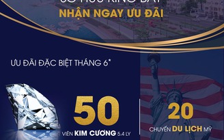 Sở hữu King Bay - nhận ngay 50 viên kim cương 5.4 ly