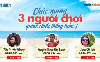 Bạn đọc cũng có cơ hội dự thi và rinh giải thưởng