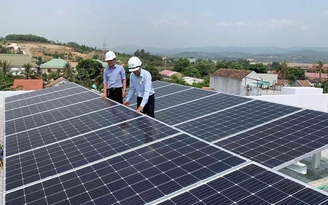 Hoàn thành 151% chỉ tiêu điện mặt trời áp mái nhà
