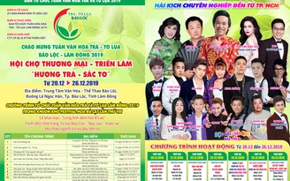 Hội chợ Thương mại và Triển lãm ‘Hương Trà - Sắc Tơ’ Bảo Lộc, Lâm Đồng