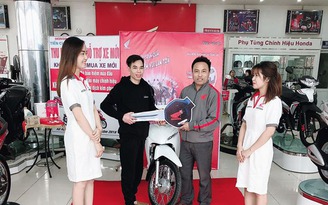 Honda tặng hơn 4600 xe máy, 3 ô tô HR-V cho khách hàng trong 7 tuần Honda tặng hơn 4600 xe máy, 3 ô tô HR-V cho khách hàng trong 7 tuần