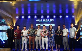 Hơn 288 golfer tham dự giải Golf Thiet Thach Cup