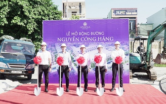 Mở rộng đường Nguyễn Công Hãng 19,5m, chỉnh trang dự án Athena Royal City