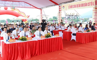Khởi công một số công trình trọng điểm chào mừng Đại hội Đảng bộ tỉnh Hà Tĩnh
