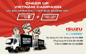 Chương trình ưu đãi đặc biệt trong tháng khi mua xe tải Isuzu QKR