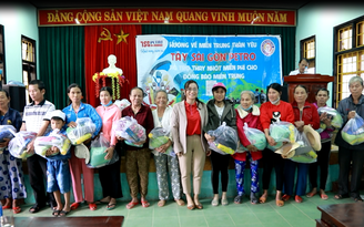 Dầu nhớt Taysaigon Petro hướng về miền Trung thân yêu