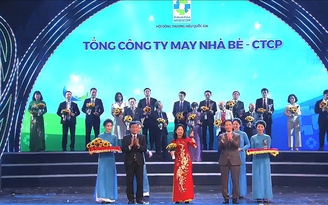 Tổng công ty May Nhà Bè - CTCP (NBC) được vinh danh