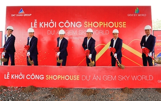 Shophouse Gem Sky World Long Thành thu hút mạnh khách hàng dịp cuối năm