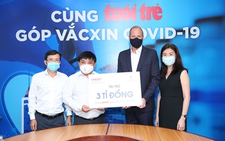 Diageo Việt Nam tài trợ 3 tỉ đồng giúp người Việt tiêm chủng miễn phí