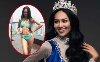 Người đẹp Myanmar gặp sự cố khi trình diễn bikini tại Hoa hậu Hòa bình quốc tế