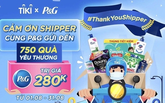 Ấm lòng tình cảm dành cho shipper qua chương trình ‘Một đơn hàng, vạn yêu thương’