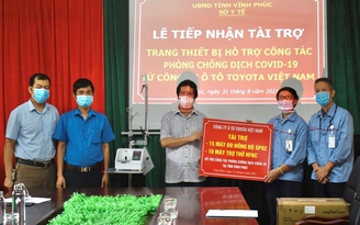 Toyota Việt Nam tiếp tục đồng hành cùng Nhà nước chống dịch Covid-19