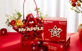 Giỏ quà Mr Apple - Món quà sức khỏe cho Trung thu đủ đầy