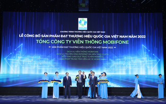 MobiFone được vinh danh Thương hiệu quốc gia Việt Nam 2022