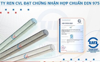 Ty ren và hệ treo giá đỡ cơ điện CVL đạt chuẩn DIN 975