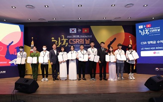 LG cùng Hiệp hội Doanh nghiệp Hàn Quốc trao học bổng cho sinh viên tài năng LG cùng Hiệp hội Doanh nghiệp Hàn Quốc trao học bổng cho sinh viên tài năng