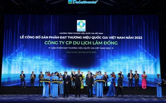 Dalattourist tự hào là Thương hiệu Quốc gia 2022