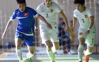 Tuyển futsal Việt Nam thắng dễ Trung Quốc 4-1