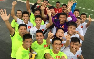 Tuyển U.16 Việt Nam bất bại vào bán kết giải Đông Nam Á