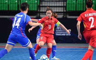 Thua Thái Lan ở loạt luân lưu, tuyển futsal nữ Việt Nam xếp hạng 4 châu Á