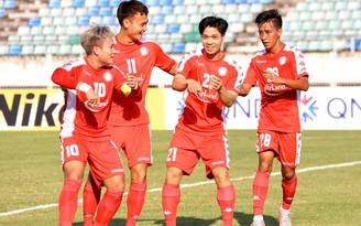 Công Phượng và TP.HCM nghỉ đá AFC Cup đến hết tháng 4