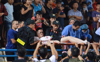 CĐV Nam Định bất bình vì CLB kêu gọi “ủng hộ” thủ phạm đốt pháo sáng CĐV Nam Định bất bình vì CLB kêu gọi “ủng hộ” thủ phạm đốt pháo sáng